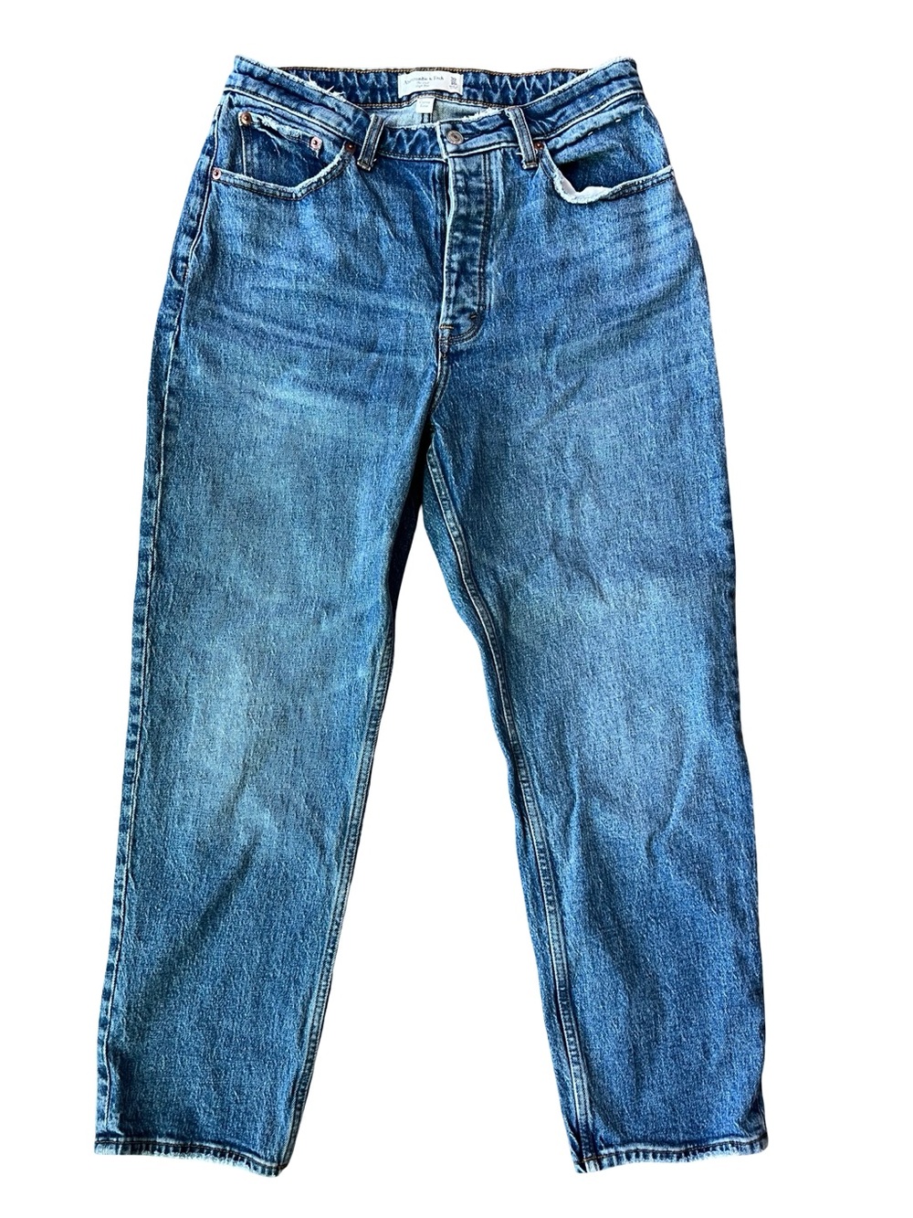 Abercrombie & Fitch The Dad High Rise Curve Love Size 10short